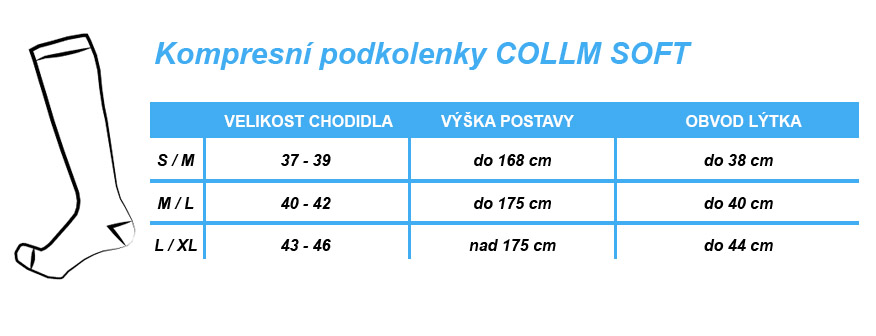 kompresni_podkolenky_collm_soft_tabulka